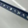 คิ้ว PVC รุ่น #605 สีน้ำเงินอ่อน VRV รูปที่ 2