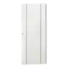 ประตู UPVC ขอบไม้สังเคราะห์ 80 x 200 ซม. W02 ลายไม้ขาว KING รูปที่ 2