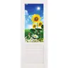 ประตู UPVC กระจกนิรภัย ทานตะวัน ไม่เจาะ (+วงกบ) 70 x 180 ซม. SP004 สีขาว OKKN รูปที่ 2