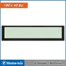 ช่องแสง อลูมิเนียม 180 x 40 ซม. สีดำ WINDOW-ASIA รูปที่ 2