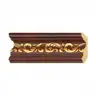 ไม้บัวบน 2.6 x 3 ม.(24/กล่อง) BB014-G01 ลายไม้สักทอง YES-MOULDING รูปที่ 2