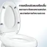 สุขภัณฑ์หนึ่งชิ้น กดบน FH1712 3/6 ลิตร+วาล์วแยก FH-8333+สายฉีดชำระ FH-8427 BLUE DIAMOND รูปที่ 3