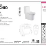 สุขภัณฑ์ชิ้นเดียว ฝาซอฟท์ 3/6 ลิตร Orchid S11305 SOSUCO รูปที่ 3