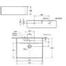 อ่างล้างหน้าแขวนผนัง คอนเซ็ป-ควูป 0550-WT AMERICAN STANDARD รูปที่ 2