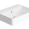 อ่างล้างหน้าแขวนผนัง อะคาซีย อี 0507W-WT AMERICAN STANDARD รูปที่ 1