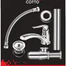 ชุดก๊อกเดี่ยวอ่างล้างหน้า+อุปกรณ์ CT1206SET(HM) COTTO รูปที่ 3