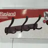 ขอแขวนเสื้อ 3 หัว RA 1234-BLACK สีดำด้าน RASLAND รูปที่ 2