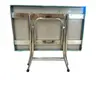 โต๊ะพับสแตนเลสหน้าเงา 71 x 112 x 75 ซม. หนา0.7 SD-TP-005  รูปที่ 2