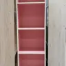 ชั้นอเนกประสงค์ 5 ช่อง ทรงสูง สีชมพูพาสเทล  รูปที่ 3