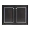 บานซิงค์คู่ 85.5 x 65.5 x 10 ซม. CD8060-35 สีมิสทิคแบล็ค YES MOULDING รูปที่ 2