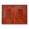 บานซิงค์คู่ ช่องลมบานเกล็ด LOUVER 85.5 x 65.5 x 10 ซม. CA8060-07 สีไม้พะยุงเงา YES MOULDING รูปที่ 2