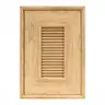 บานซิงค์เดี่ยว ช่องลมบานเกล็ด 45.5 x 65.5 x 10 ซม. CA4060-17 สีไม้บีช YES MOULDING รูปที่ 2