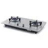 เตาแก๊สสแตนเลส แบบฝัง 2 หัว ทองเหลืองรมดำ DF-1022-F Dyna Home รูปที่ 2