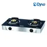 เตาแก๊สหน้ากระจกตั้งโต๊ะ 2หัว ทองเหลือง DF-7238-F Dyna Home รูปที่ 2
