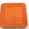 จานสี่เหลี่ยม 8 นิ้ว P6056-8 สีส้ม Melamine รูปที่ 2