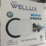 โคมติดลอยทรงกลม LED 12-24W รุ่น SUR-R ขอบดำ แสงขาว WELLUX รูปที่ 2