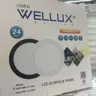 โคมติดลอยทรงกลม LED 12-24W รุ่น SUR-R ขอบดำ แสงเหลือง WELLUX รูปที่ 2
