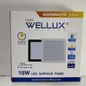 โคมติดลอยทรงเหลี่ยม LED 8-18W รุ่น SUR-SQW ขอบขาว แสงเหลือง WELLUX รูปที่ 4