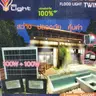 โคมฟลัดไลท์ โซลาร์เซลล์ รุ่น TWIN เดย์ไลท์ VLIGHT รูปที่ 2