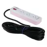 รางปลั๊กไฟ มอก. 3 ช่อง 1 สวิตช์ 3 ม. AP3159 สีชมพู DATA รูปที่ 3