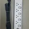 รางปลั๊กไฟพ่วง กันไฟกระชาก 4 ช่อง + USB 2 ช่อง 3 ม. NN-CES4U NANO รูปที่ 1