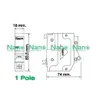 เซอร์กิตเบรกเกอร์ ปลั๊กออน 1P 20A 6kA NP1C20 NANO รูปที่ 3