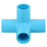 สี่ทางตั้งฉาก PVC 1/2 นิ้ว ท่อน้ำไทย รูปที่ 3