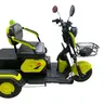 รถจักรยานไฟฟ้า 3 ล้อ AC0107 สีเขียวเลม่อน  รูปที่ 1