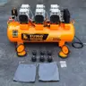 ปั๊มลมไร้น้ำมัน 5.5HP 100 ลิตร รุ่น 100SO SUMO รูปที่ 2