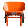 รถเข็นปูน ล้อคู่ยางตัน สีส้ม MARTON รูปที่ 9