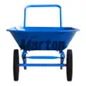 รถเข็นปูน ล้อคู่ล้อแม็กซ์ สีน้ำเงิน MARTON รูปที่ 7