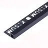 คิ้วเหลี่ยม PVC 1.3ซม. X 2.0ม. รุ่น KP2-132001 สีดำ HOME รูปที่ 2