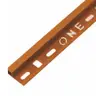 คิ้ว PVC เหลี่ยม 10 มม. รุ่น ONES102069 สีน้ำตาลศิลา PPS รูปที่ 1