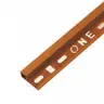 คิ้ว PVC เหลี่ยม 13 มม. รุ่น ONES132069 สีน้ำตาลศิลา PPS รูปที่ 1