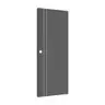 ประตูภายใน UPVC Extrusion ปิดผิว PVC Film เจาะ 80 x 200 ซม. 3.5 ซม. PE1 ECO-DOOR รูปที่ 3