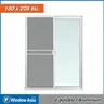 ประตูอลูมิเนียม มีมุ้ง 160 x 205 ซม. สีขาว WINDOW ASIA รูปที่ 2