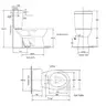 สุขภัณฑ์สองชิ้น ฮาโล เซ็นเซอร์ฟลัช 2893SCTL-WT-O AMERICAN STANDARD รูปที่ 3