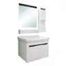 เคาน์เตอร์ PVC พร้อมกระจก+ตู้ข้าง H8020 สีขาวไฮกลอส HAUS รูปที่ 2