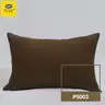 หมอนหนุน ใย Polyester PS003 สีน้ำตาล SATIN PLUS รูปที่ 2