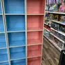 ชั้นอเนกประสงค์ 5 ช่อง ทรงสูง สีชมพูพาสเทล  รูปที่ 2