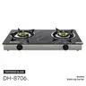 เตาแก๊สหน้ากระจกตั้งโต๊ะ 2หัว ทองเหลือง DH-8706 Dyna Home รูปที่ 2