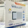 โคมติดลอยทรงเหลี่ยม LED 8-18W รุ่น SUR-SQW ขอบขาว แสงเหลือง WELLUX รูปที่ 3