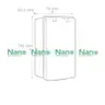 กล่องฝาปิดกันน้ำ ฝาทึบ 78 x 140 x 63.5 มม. NANO-406 สีขาว NANO รูปที่ 8