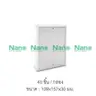 แผงไฟฟ้าพลาสติก 109 x 157 x 30 มม. 301W-NNP สีขาว NANO รูปที่ 2