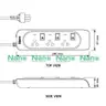 รางปลั๊กไฟพ่วง กันไฟกระชาก 3 ช่อง 3 ม. NN-CES3 NANO รูปที่ 5