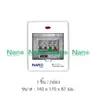 ตู้คอนซูเมอร์ เกาะราง เมนMCB+2 ช่อง 50A NNP-CM50B-02 NANO รูปที่ 2