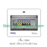 ตู้คอนซูเมอร์ เกาะราง เมนMCB+8 ช่อง 63A NNP-CM63B-08 NANO รูปที่ 2