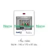 ตู้คอนซูเมอร์ เกาะราง เมนRCBO+2 ช่อง 50A NNP-CR50B-02 NANO รูปที่ 2