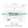 ตู้คอนซูเมอร์ เกาะราง เมนRCBO+8 ช่อง 63A NNP-CR63B-08 NANO รูปที่ 5