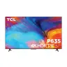 ทีวี UHD 4K Android 11 50 นิ้ว 50P635 TCL รูปที่ 1